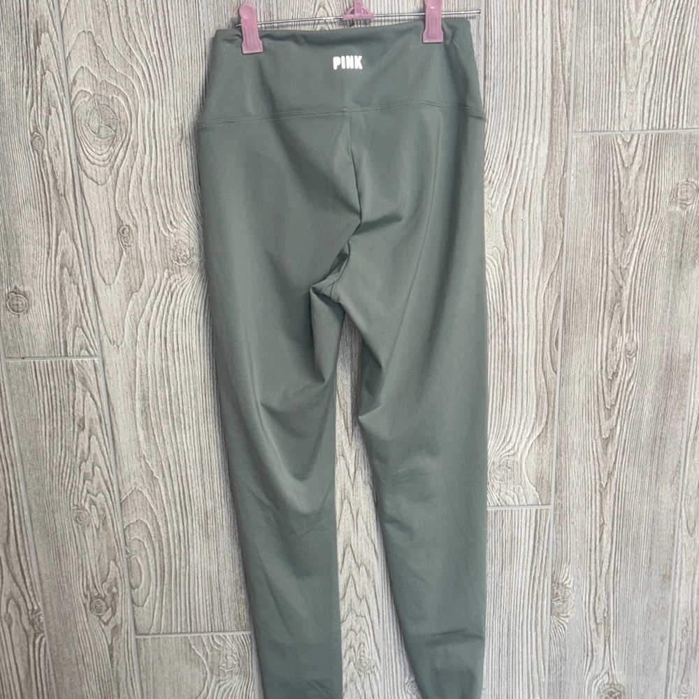 PINK Victoria's Secret Sage Lace-Up Leggings - Picture 5 of 8